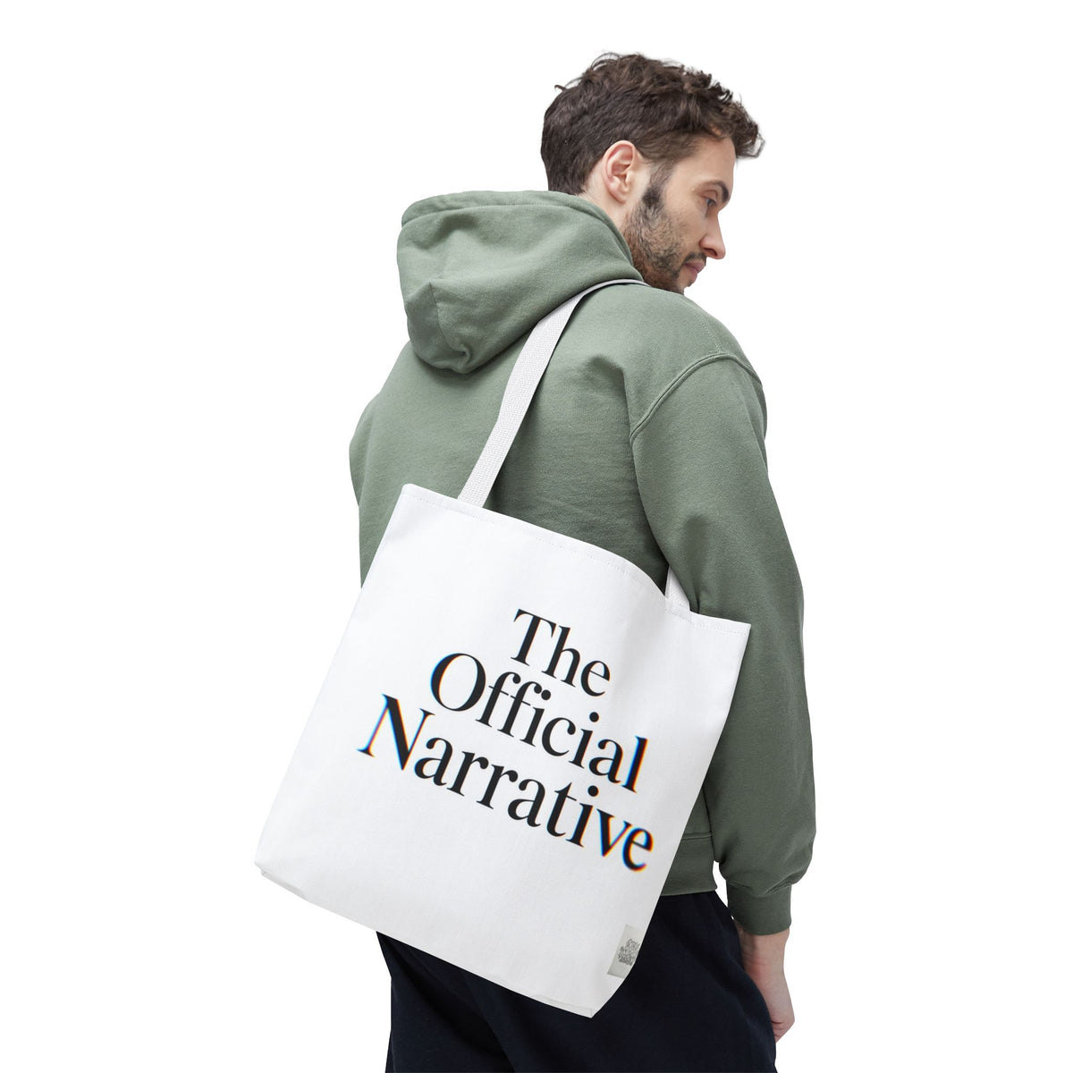 Tote Sling Bag — The Official Narrative White