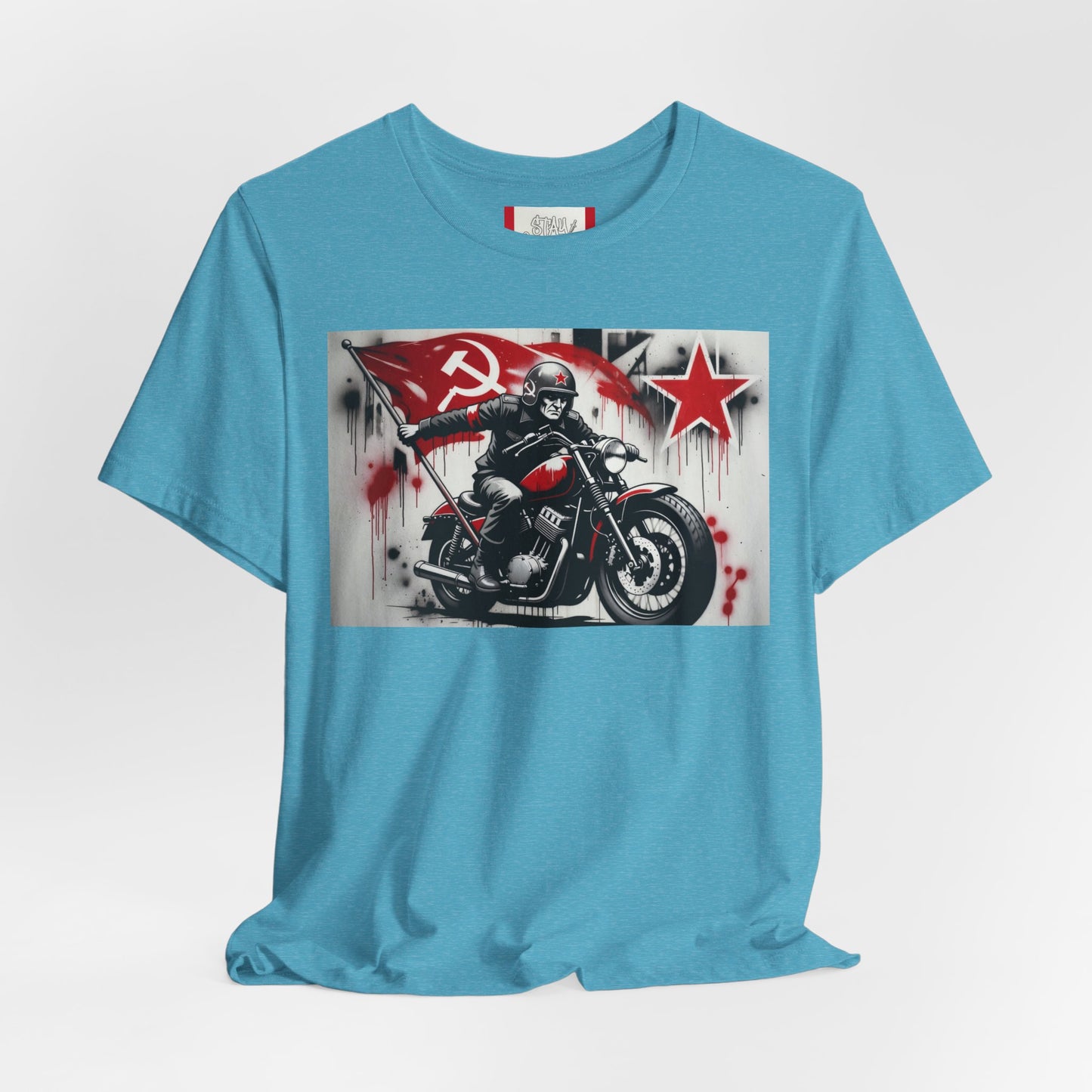 Stay Illegal "Motorcycle Communist" T‑Shirt