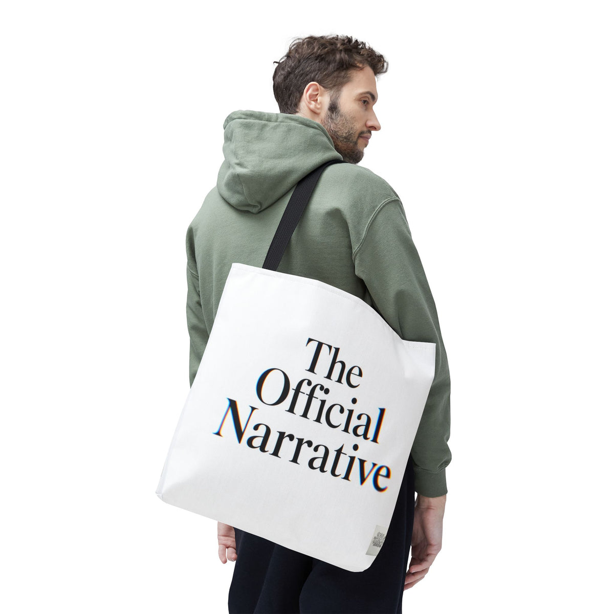 Tote Sling Bag — The Official Narrative White