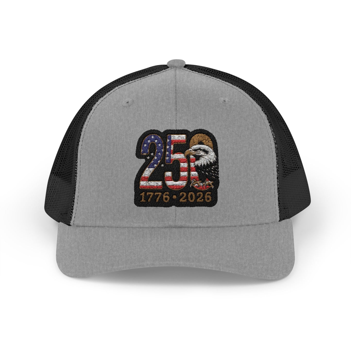 Stay Illegal Trucker Cap — USA 250th Anniversary Eagle Patch