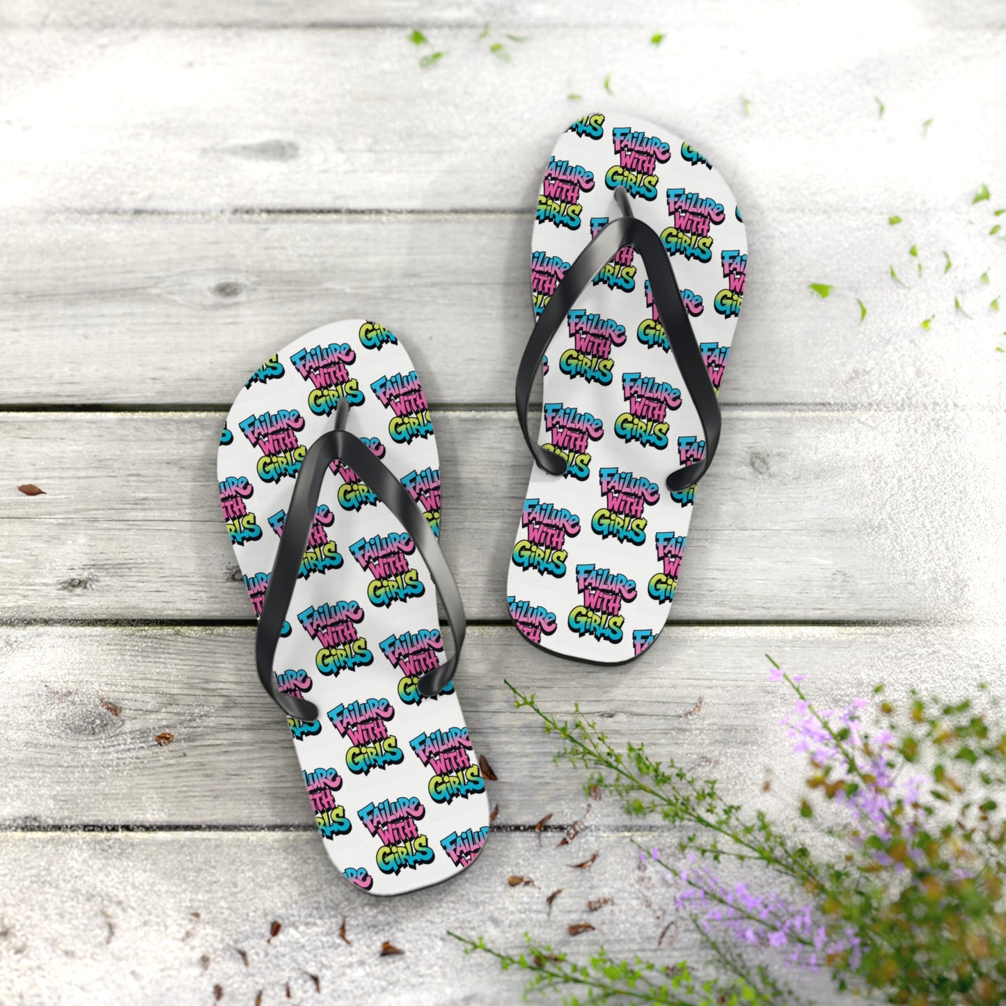 Failure With Girls Flip Flops – Protest Girls
