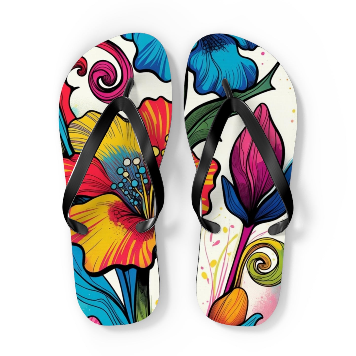 Flower Flip Flops – Tropical Days