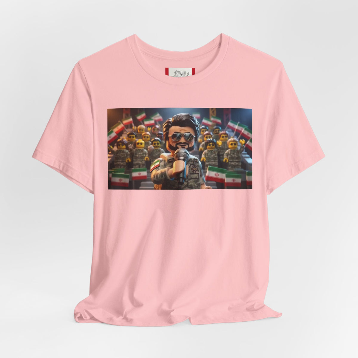 Propaganda T‑Shirt — IRAN LEGOS — IRGC Crowd Control