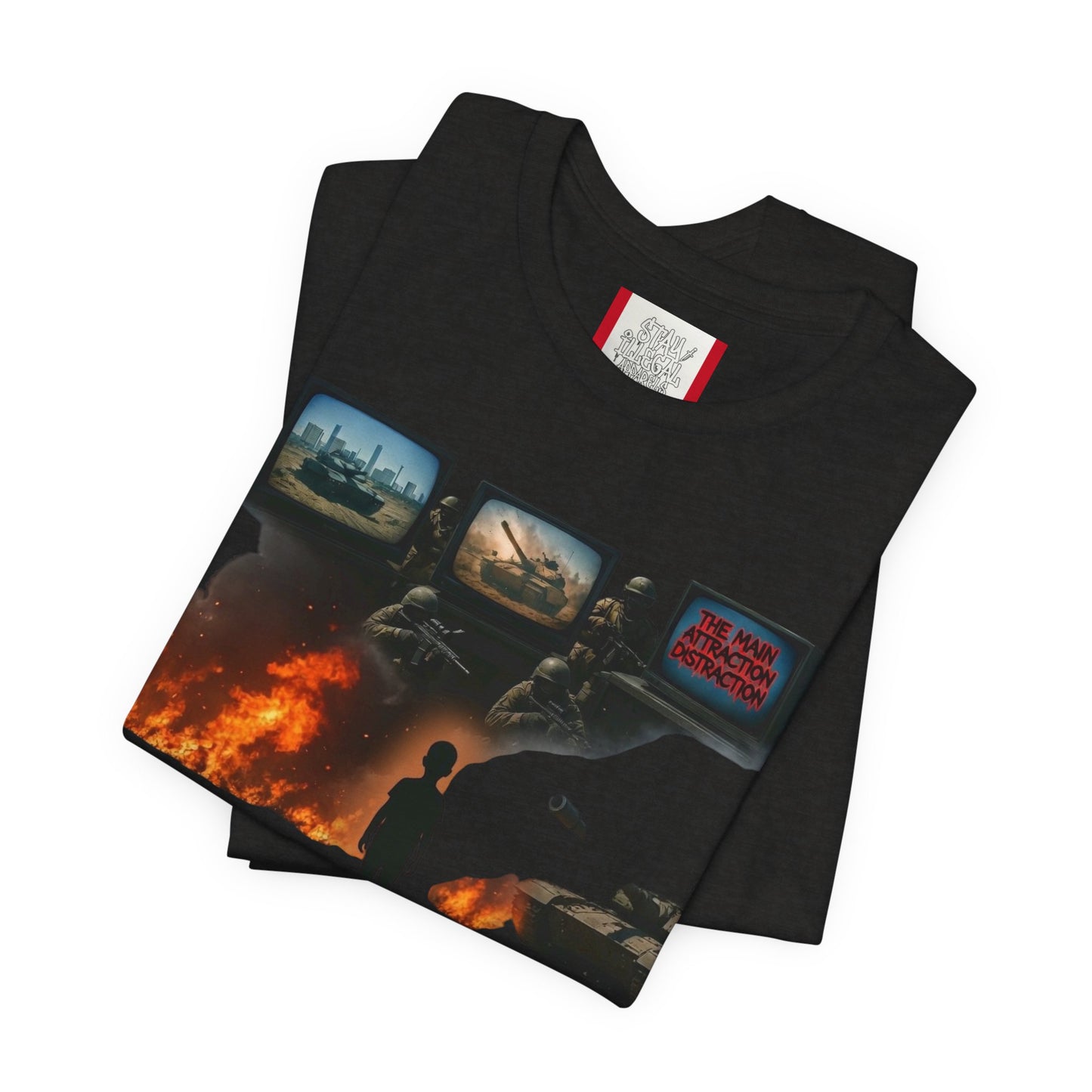 Camiseta "Dristraction" Stay Illegal