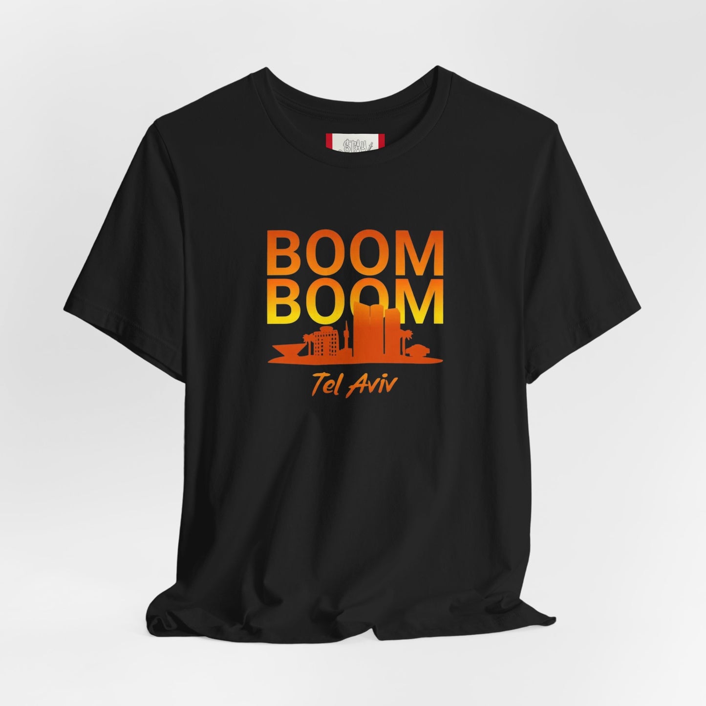 Propaganda T‑Shirt — BOOM BOOM Tel Aviv Skyline