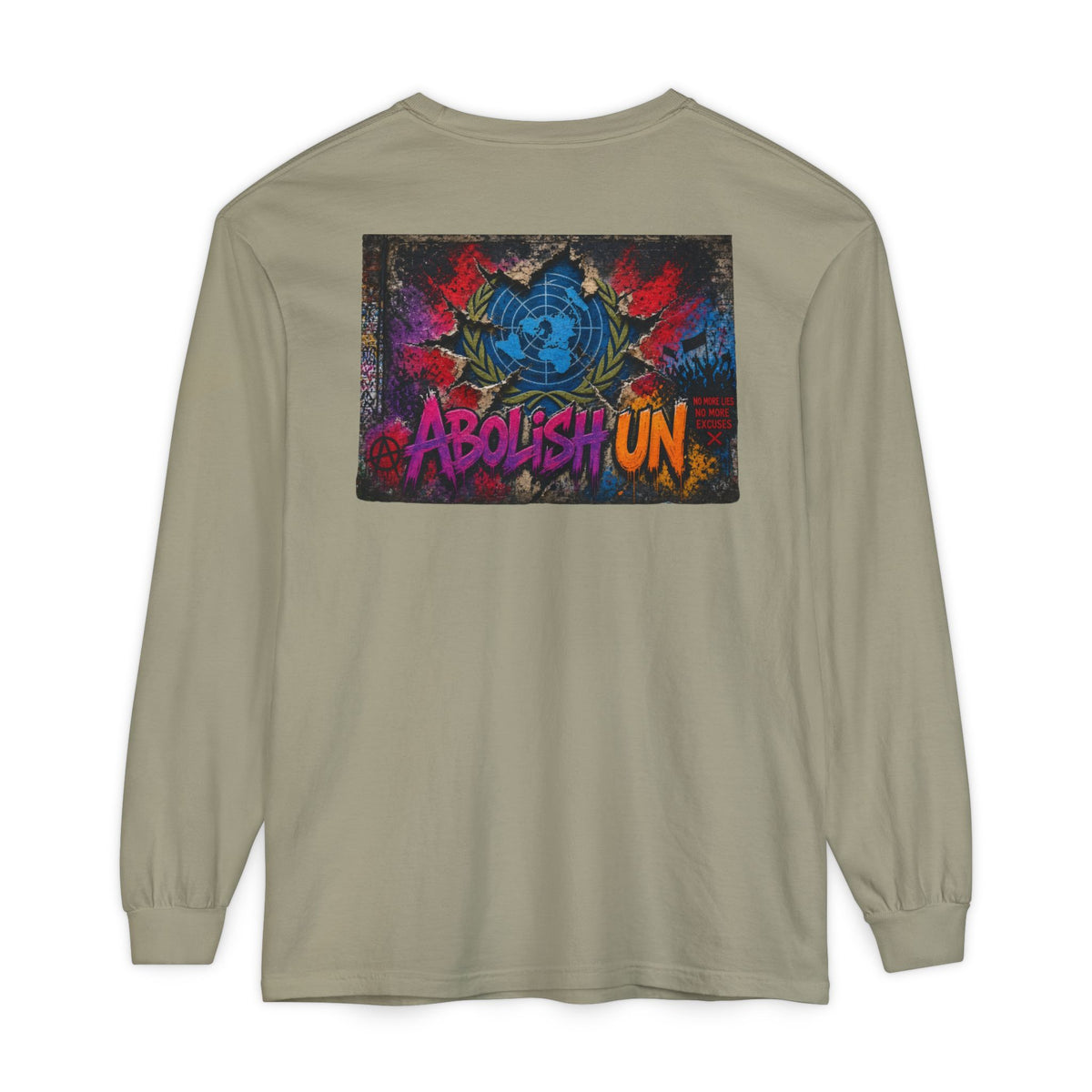 Protest Long Sleeve T‑Shirt — Abolish UN