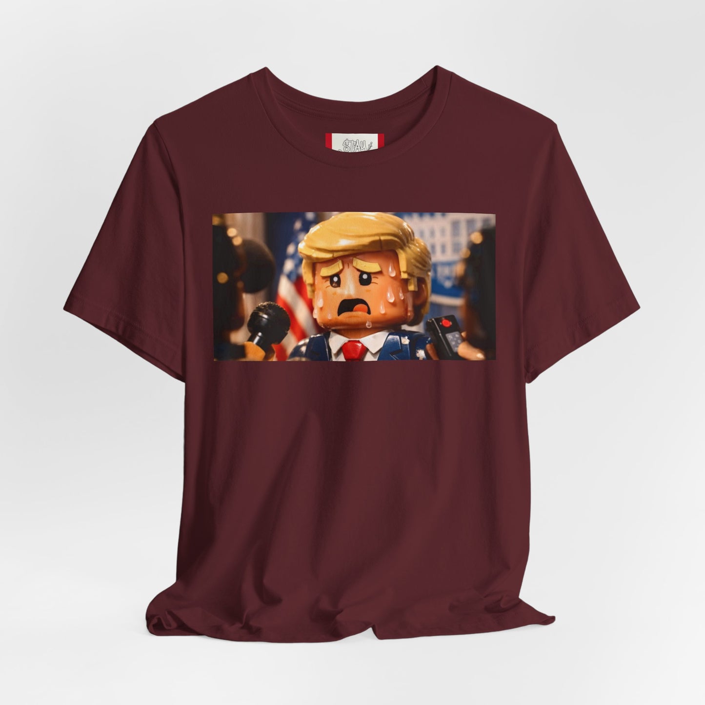 Propaganda T‑Shirt — IRAN LEGOS - Sweaty Trump