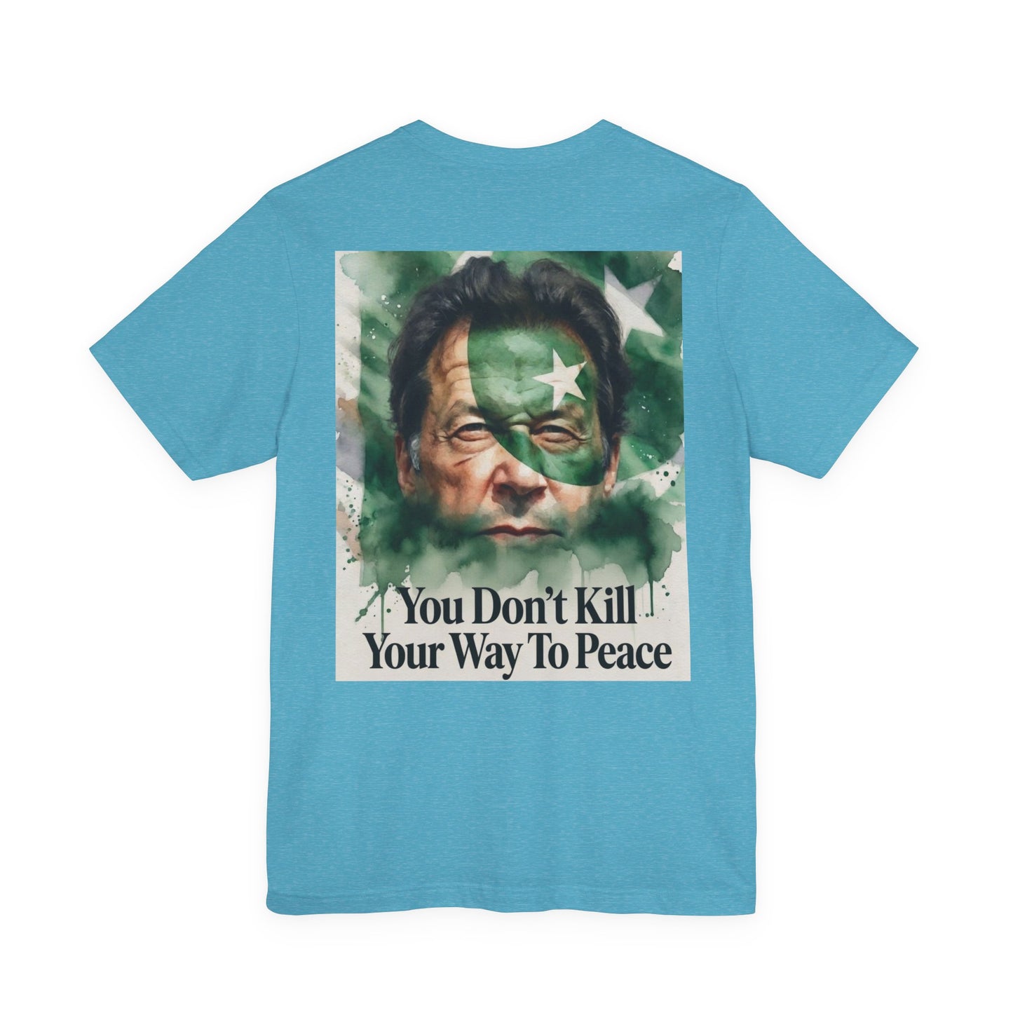 Back Print T‑Shirt — HERO OF PAKISTAN