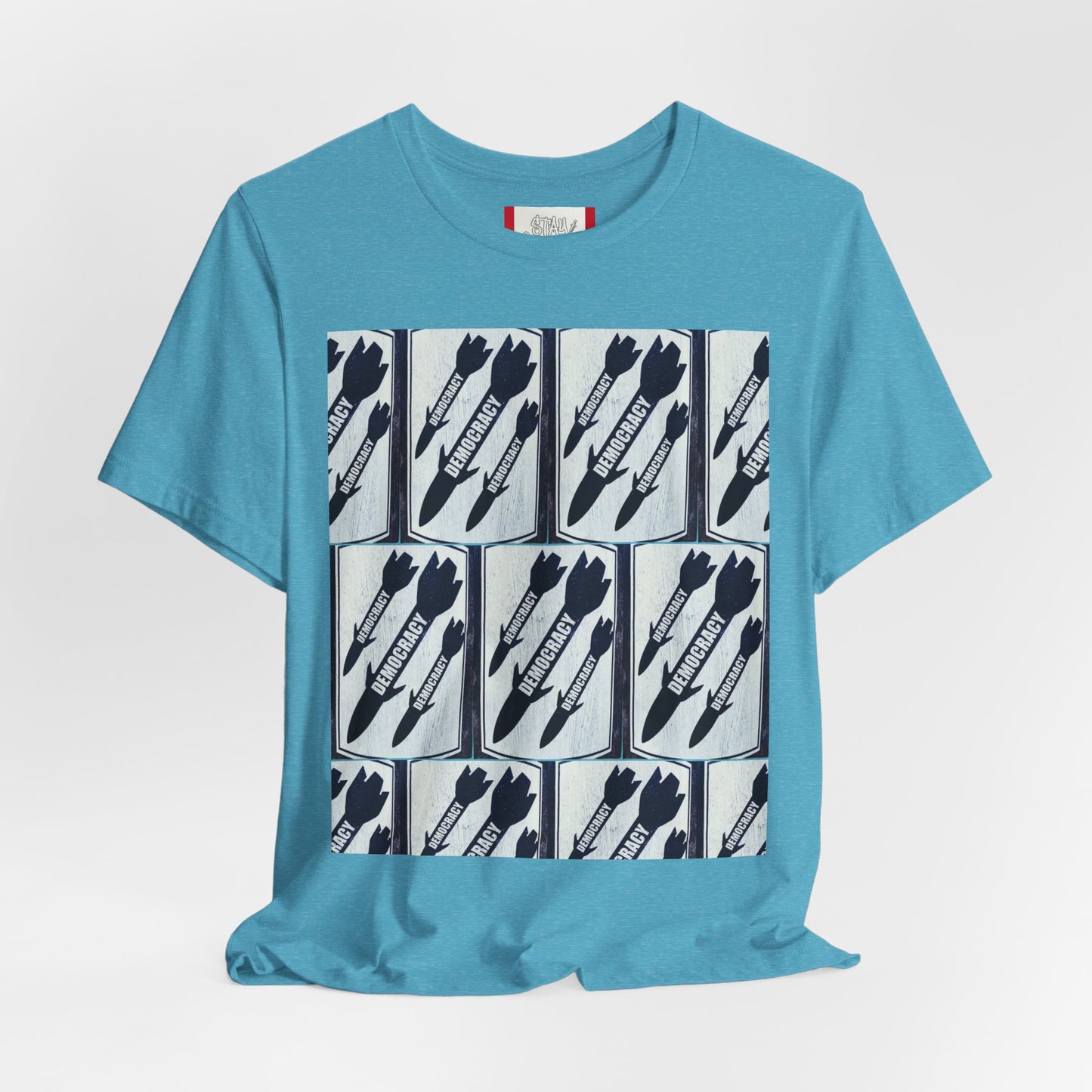 Protest T‑Shirt — DEMOCRATIC MISSILES