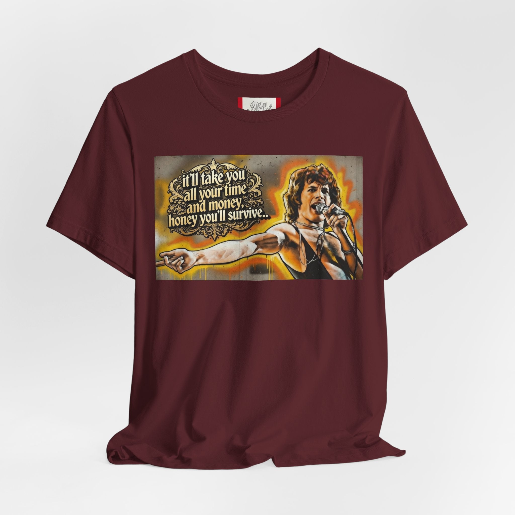 Freddie T‑Shirt — KEEP YOURSELF ALIVE