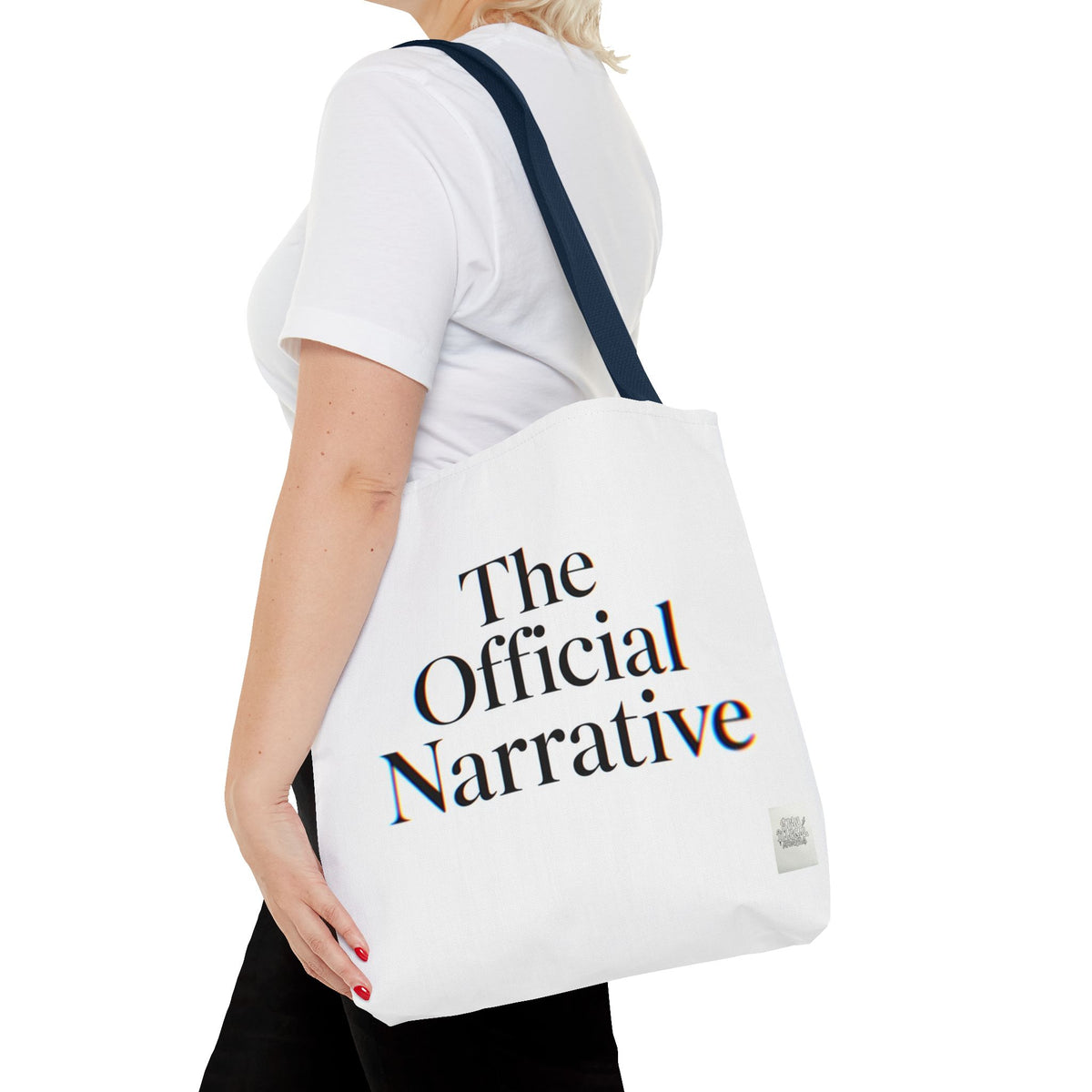 Tote Sling Bag — The Official Narrative White
