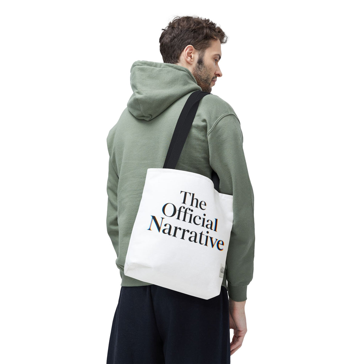 Tote Sling Bag — The Official Narrative White