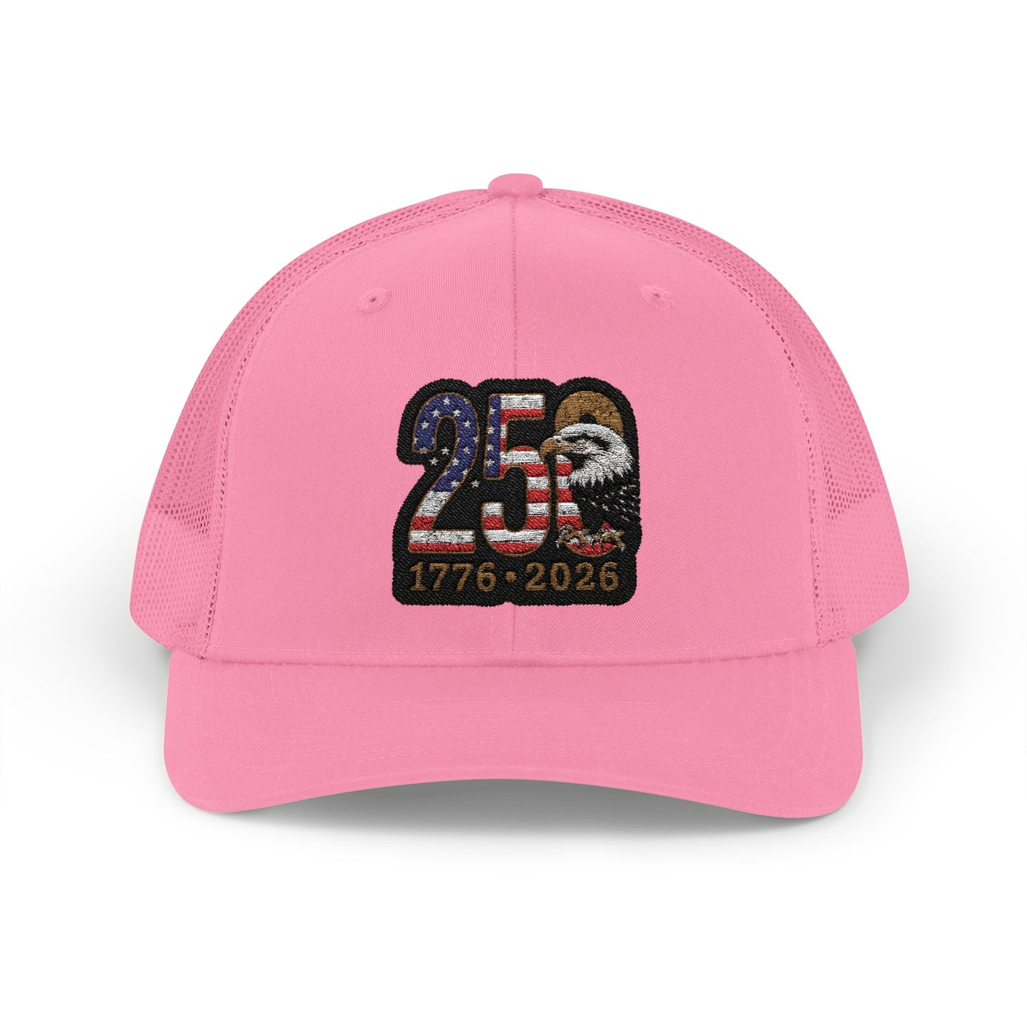 Stay Illegal Trucker Cap — USA 250th Anniversary Eagle Patch