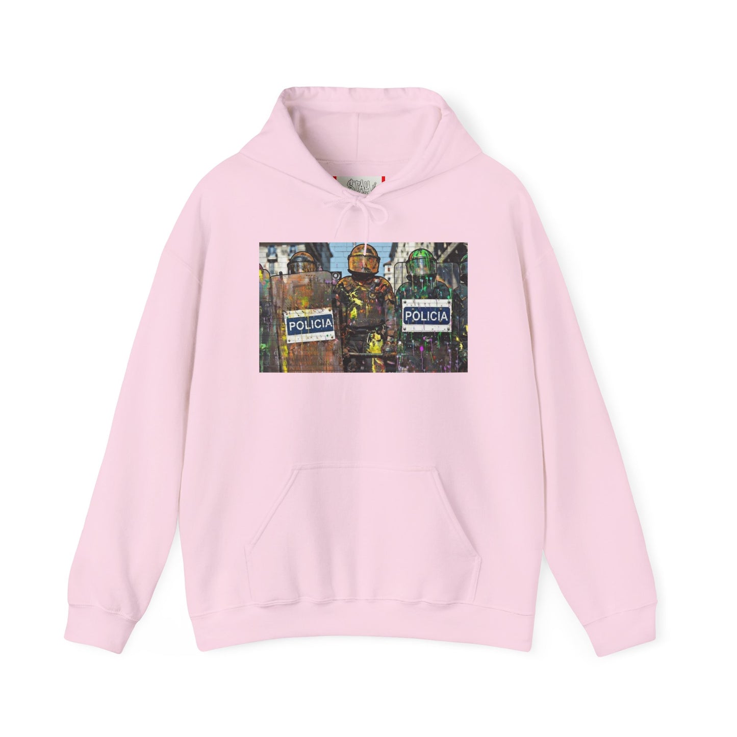 Stay Illegal Graffiti Hoodie - Policia Policia