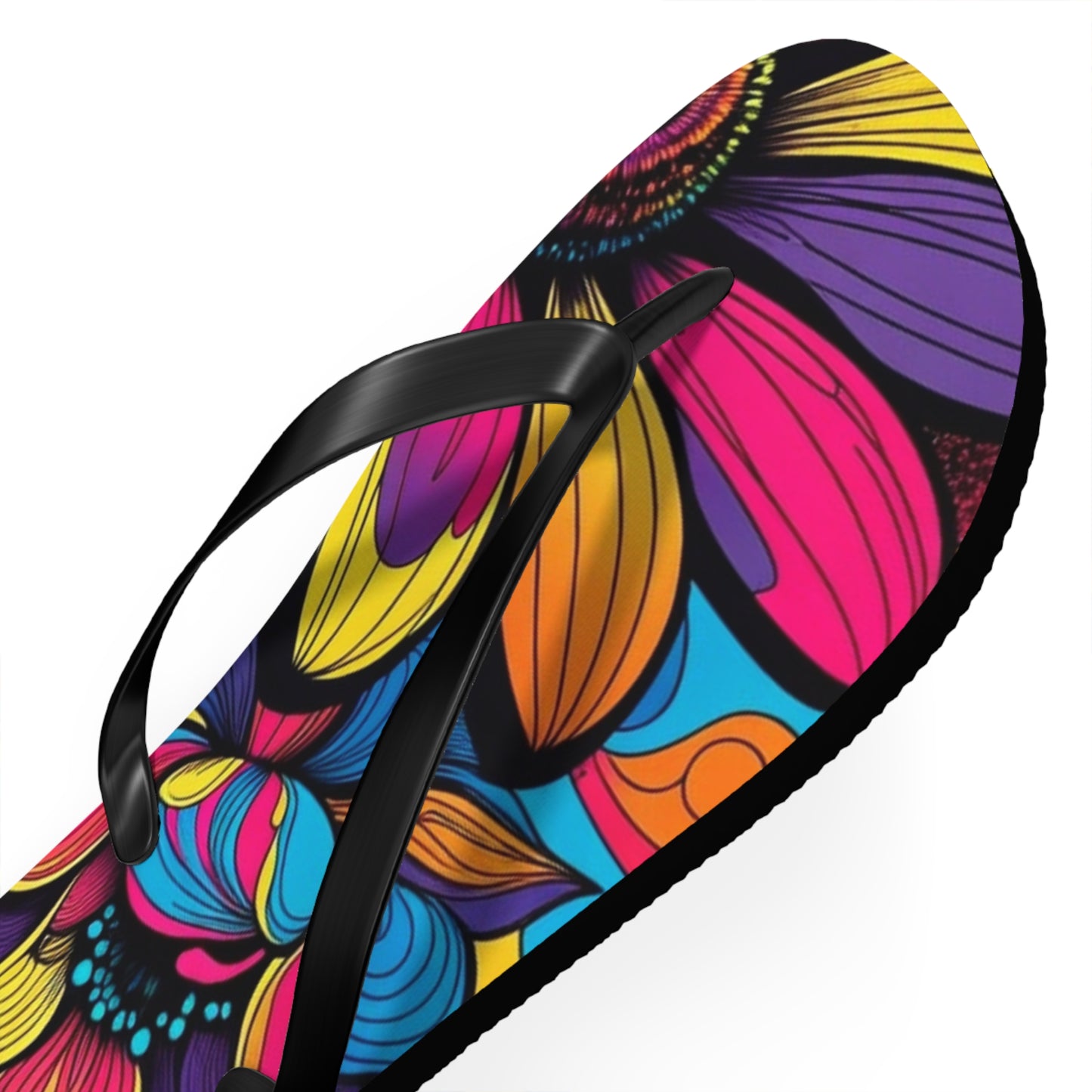 Flower Flip Flops – Retro Vibe
