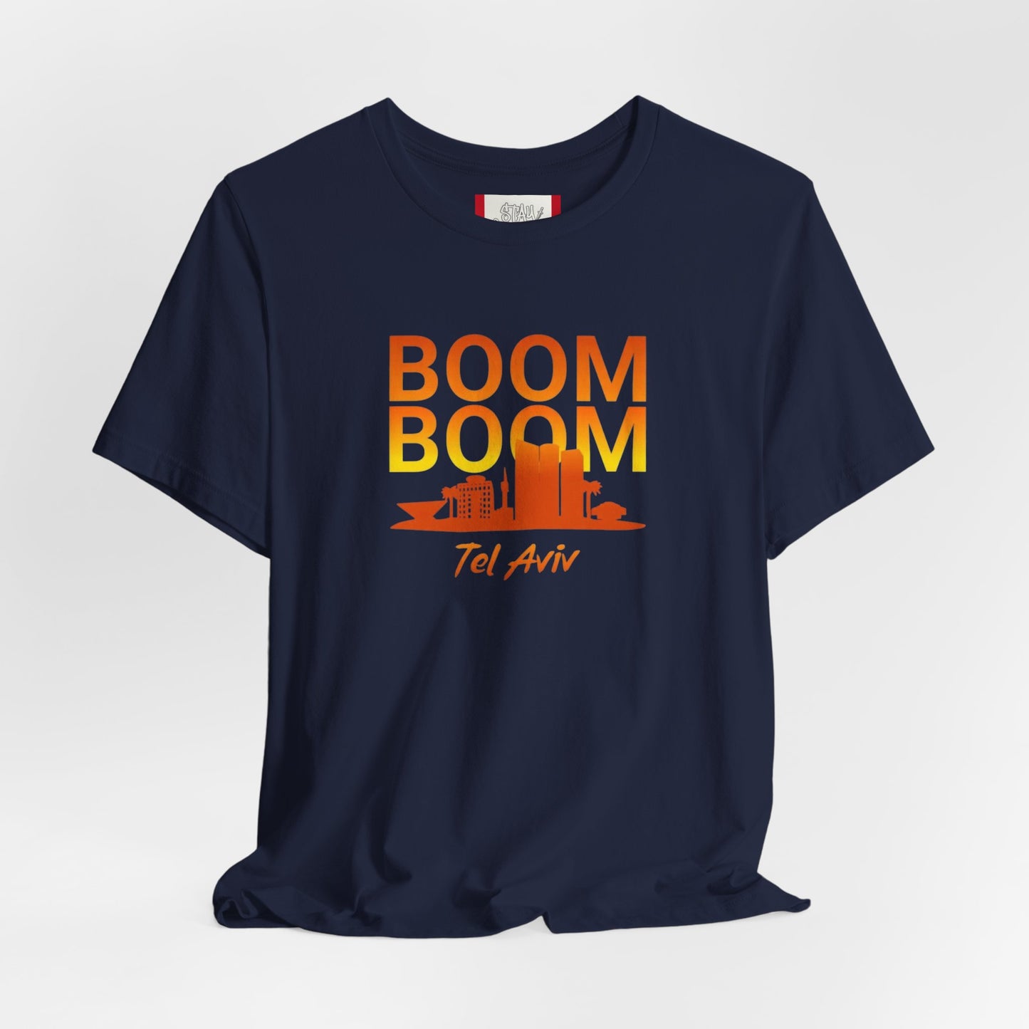 Propaganda T‑Shirt — BOOM BOOM Tel Aviv Skyline