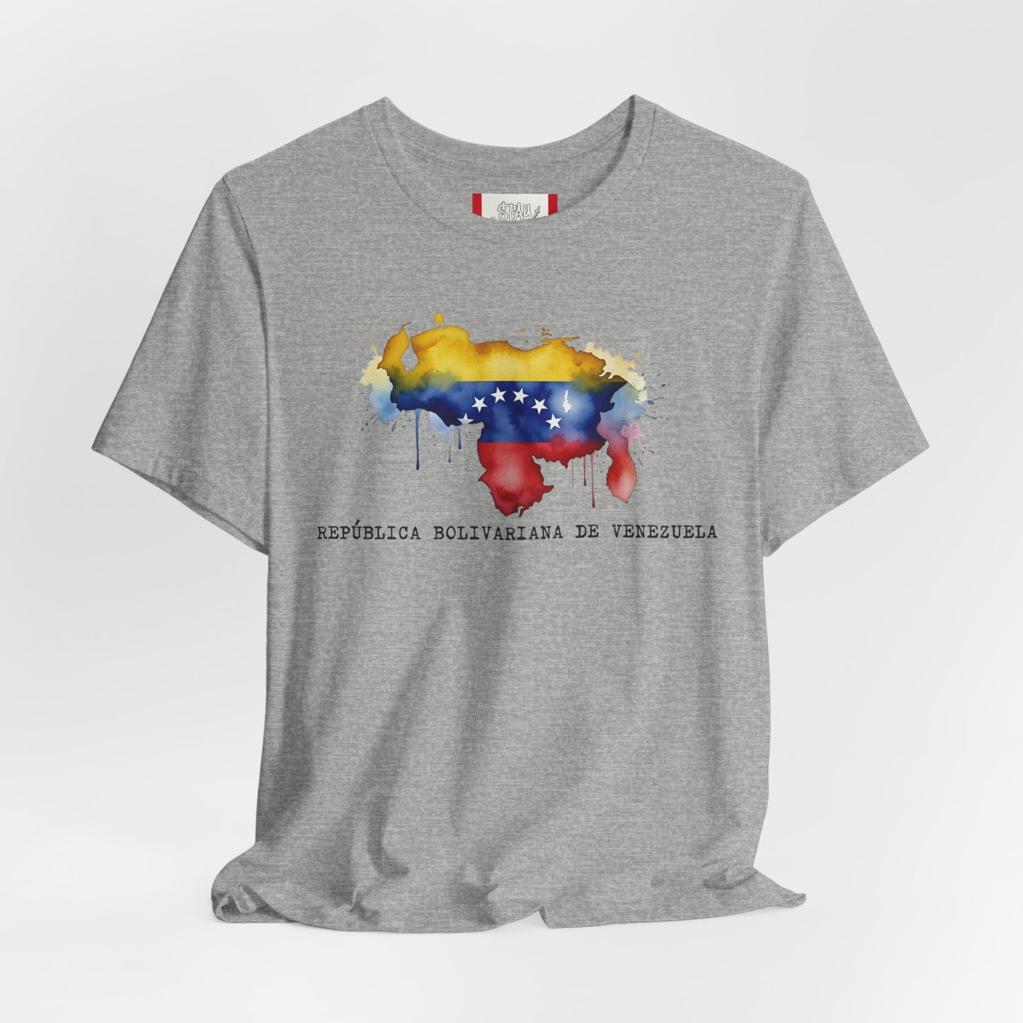 T-Shirt pays — RÉPUBLIQUE BOLIVARIENNE DU VENEZUELA