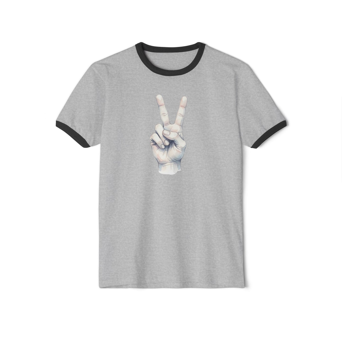 Stay Illegal Ringer T-Shirt — Fingers Of Victory