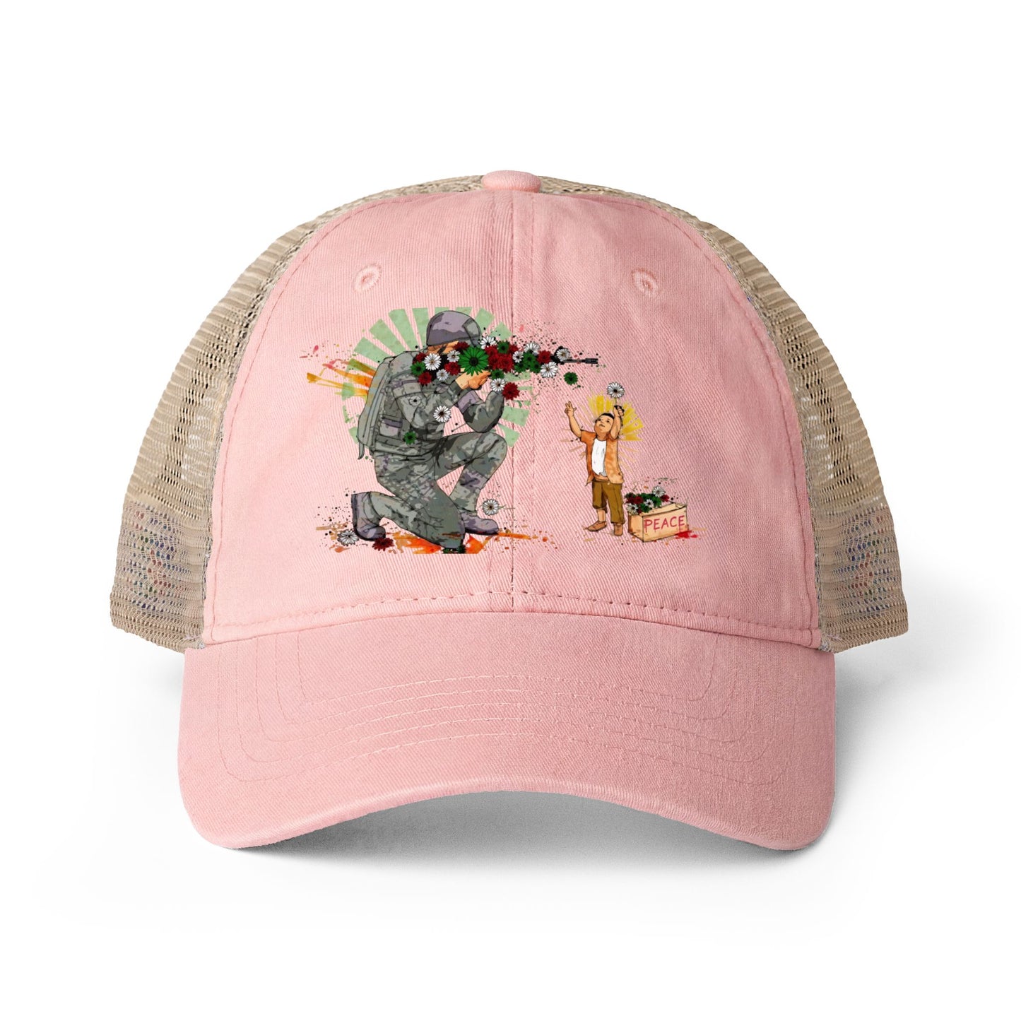Stay Illegal Women's Mesh-Back " Flower Shooter" Cap