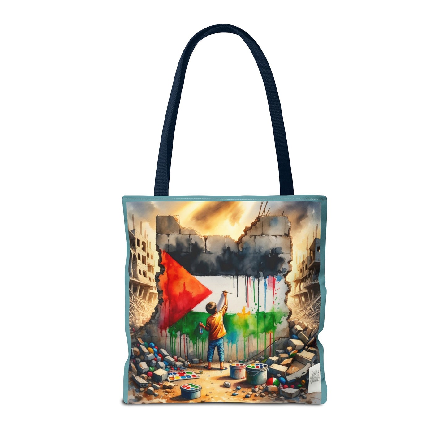 Bolso de hombro Tote — Palestine Paint