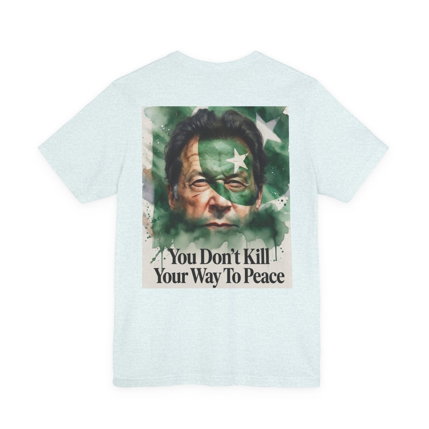 Back Print T‑Shirt — HERO OF PAKISTAN