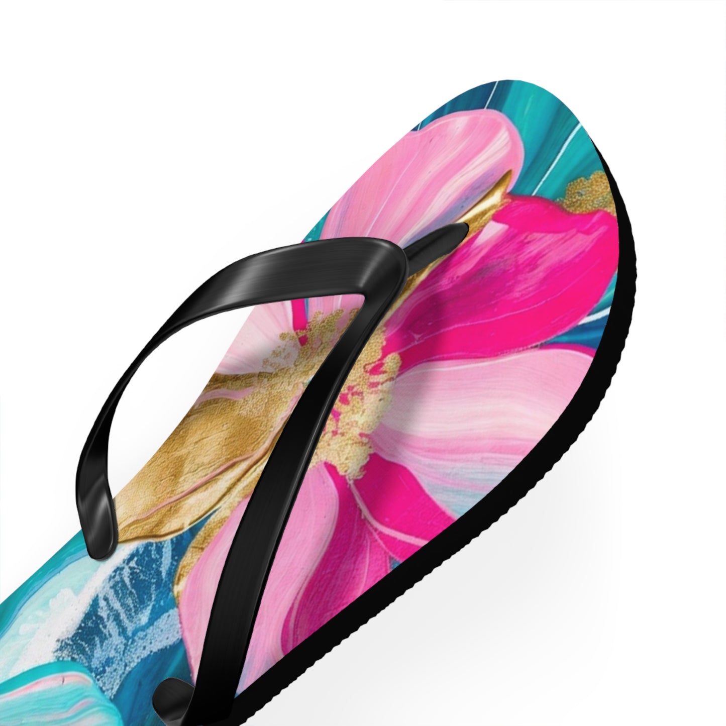 Flower Flip Flops – Oil Paints