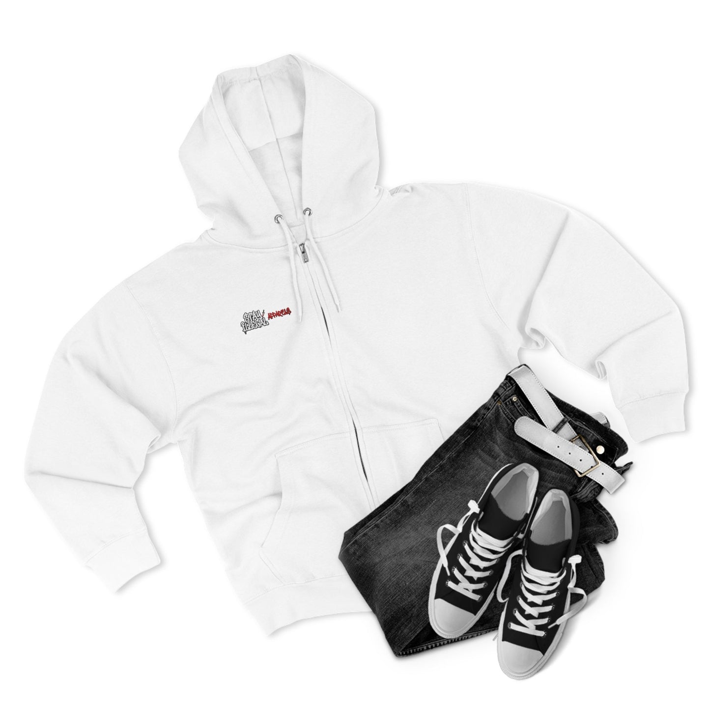 Stay Illegel Zip Hoodie
