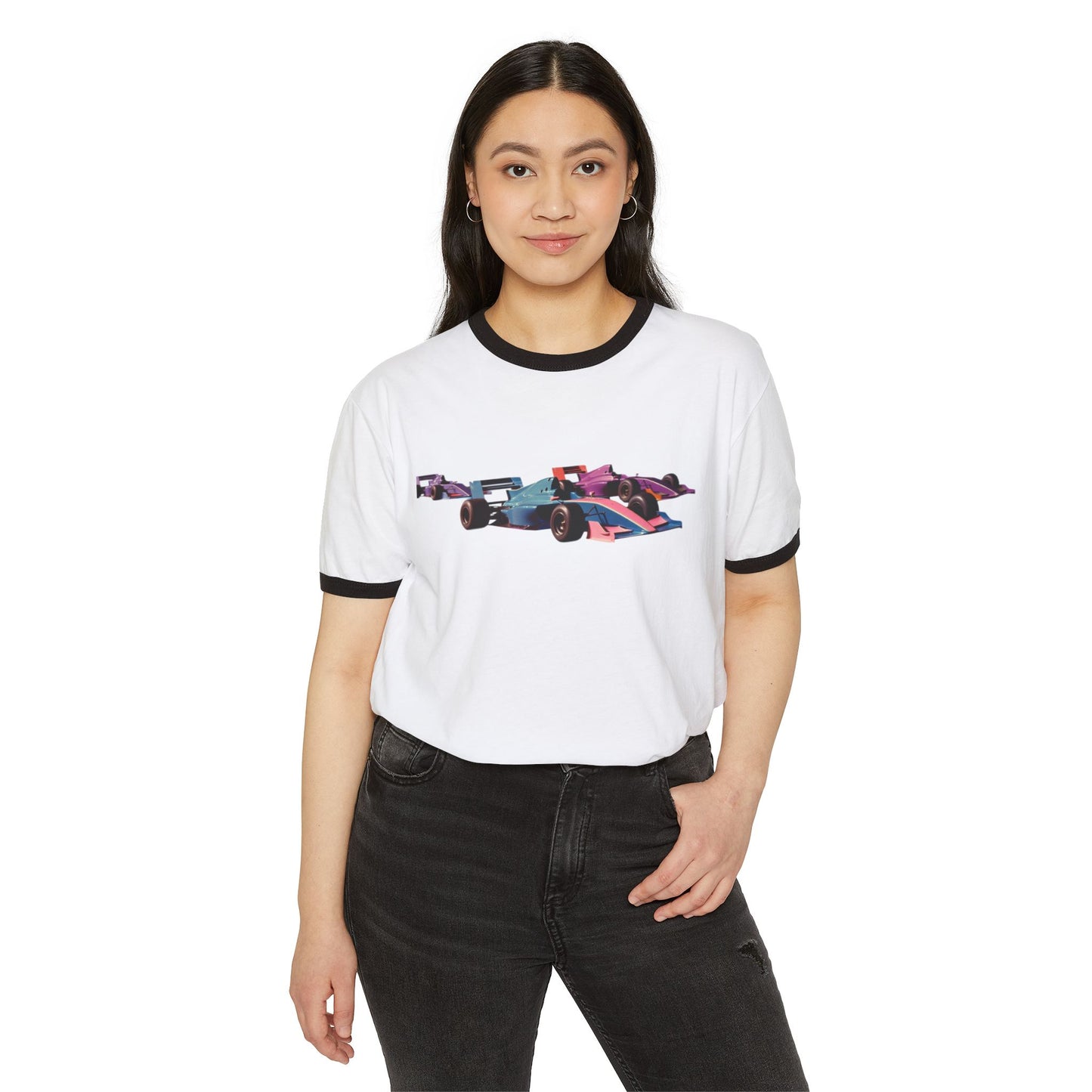 Stay Illegal Ringer T-Shirt — Driverless Society
