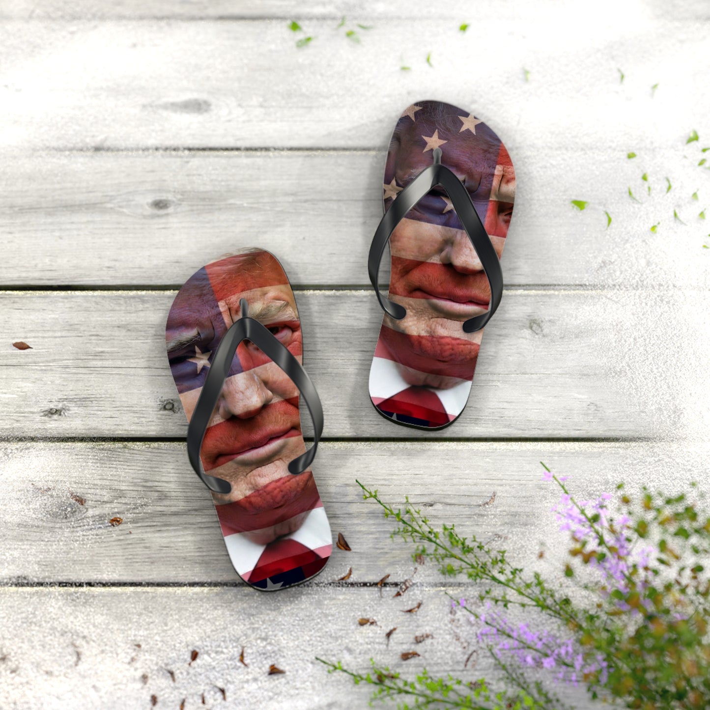 Trump's America Flip Flops – Trump Face
