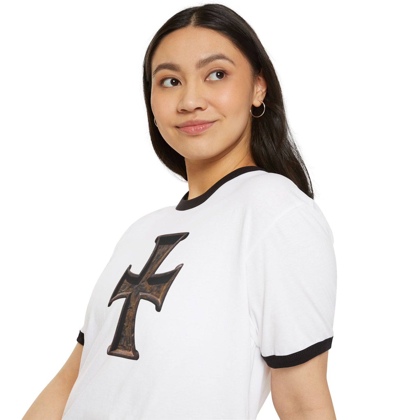Stay Illegal Ringer T-Shirt — Iron Cross