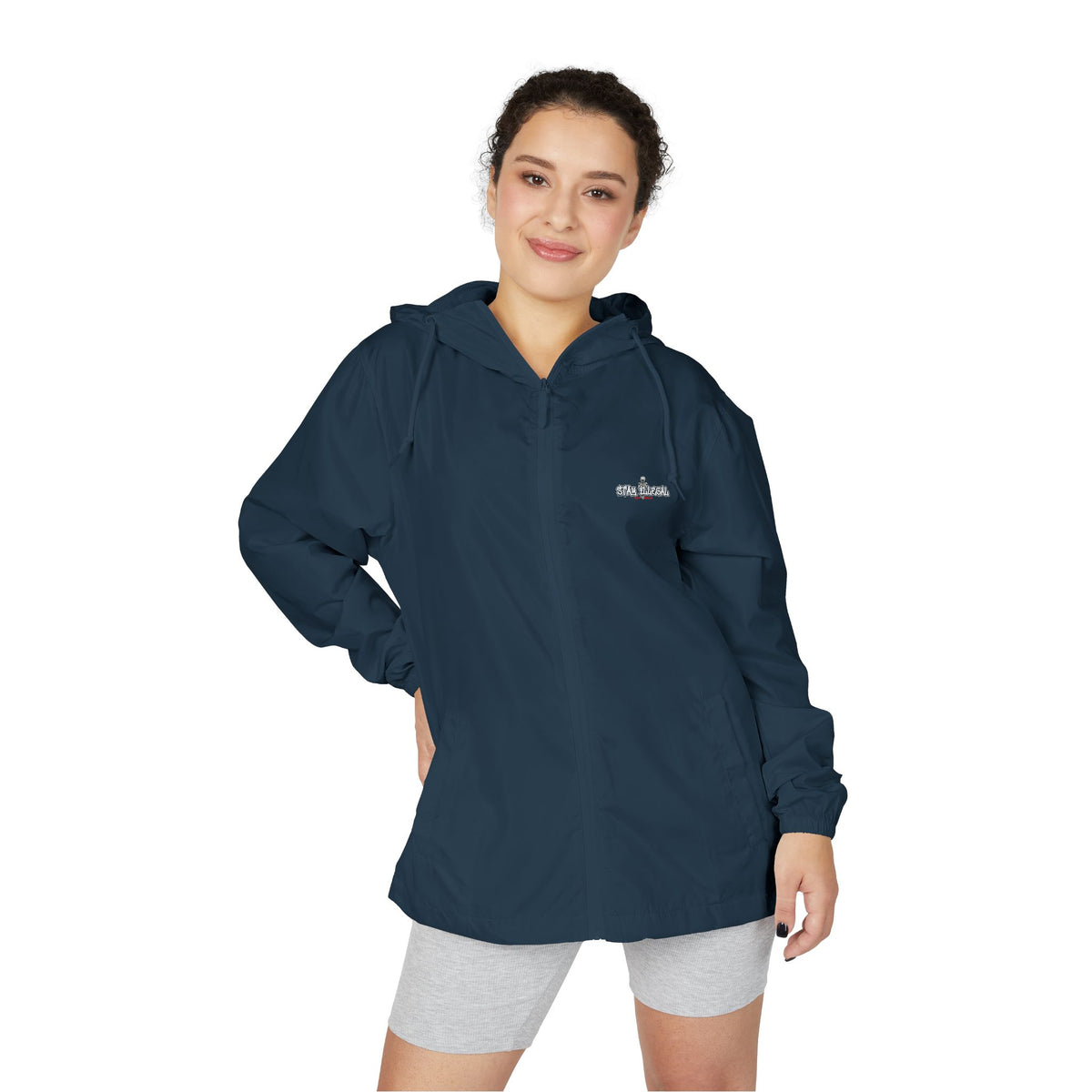 Windbreaker Jacket — Balisong Knife Graphic Uni-Sex Windbreaker