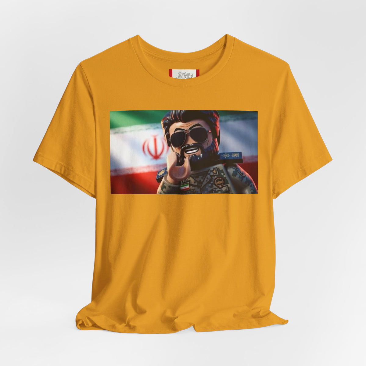 Propaganda T‑Shirt — IRAN LEGOS — IRGC Come Closer