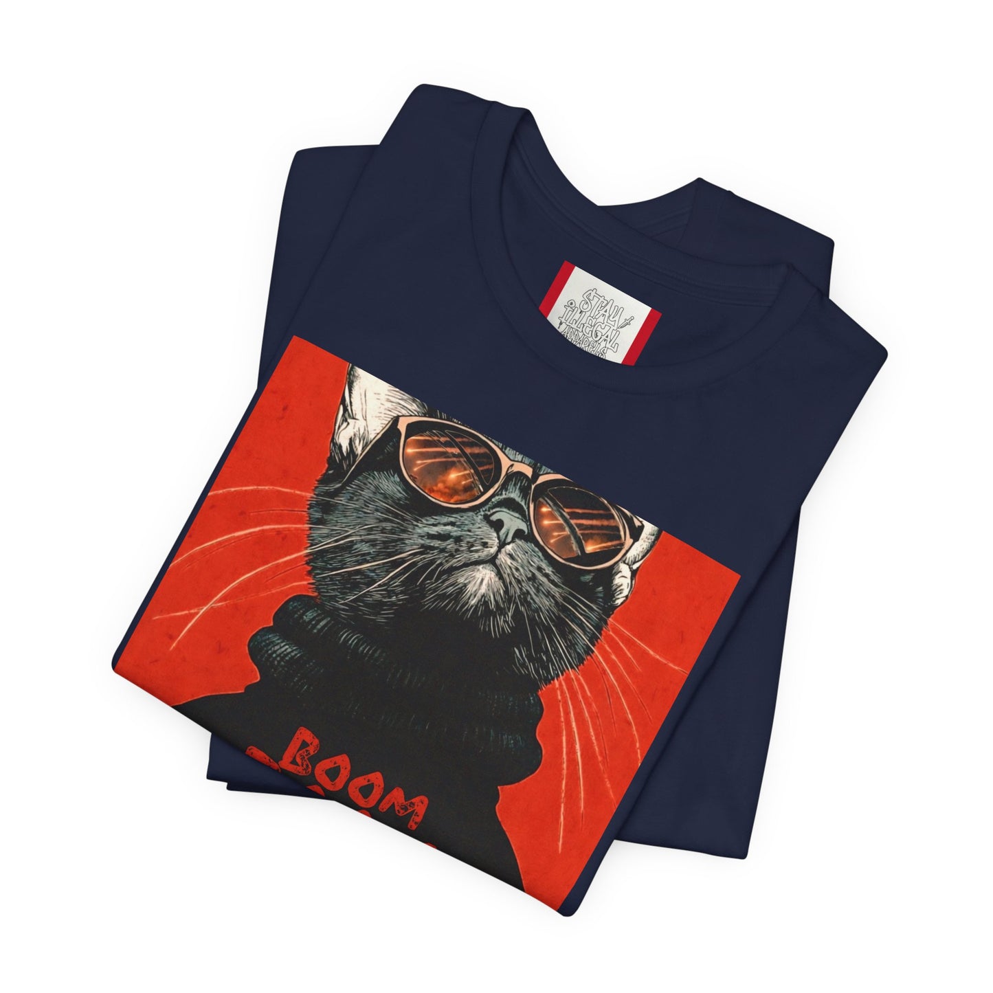 Propaganda T‑Shirt — BOOM BOOM Tel Aviv Cat