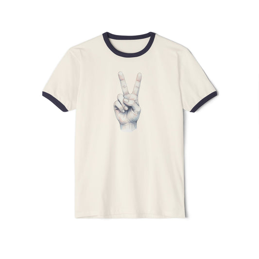 Stay Illegal Ringer T-Shirt — Fingers Of Victory