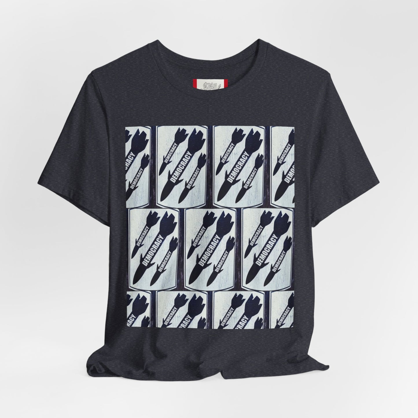 Protest T‑Shirt — DEMOCRATIC MISSILES