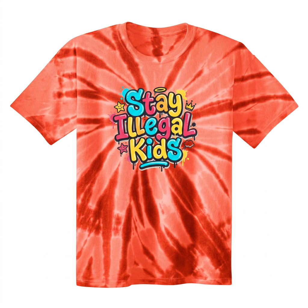 Stay Illegal Kids Tie-Dye Tee