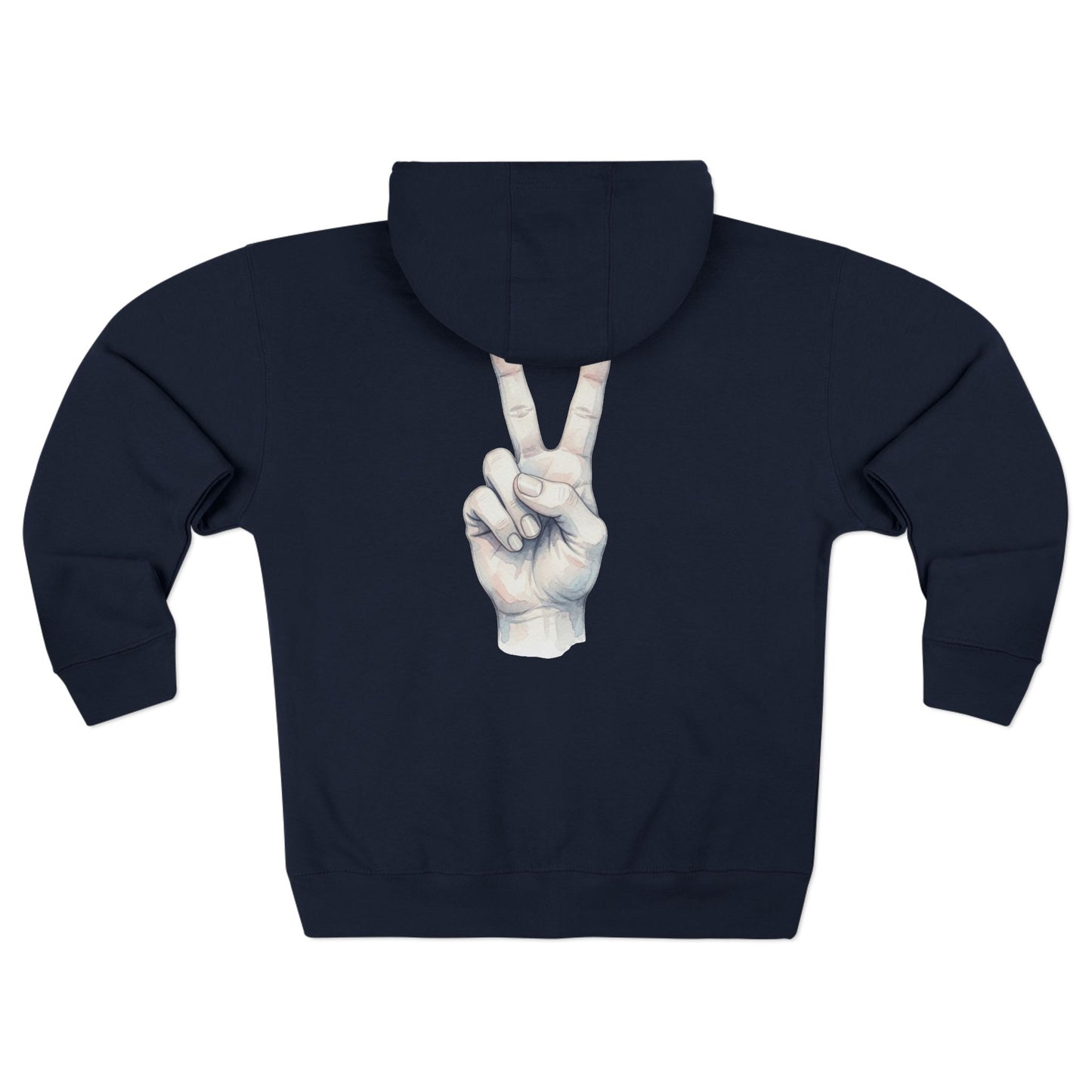 Victory Hoodie — Stay Illegal Zip Hoodie