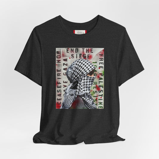 Protest T‑Shirt — END THE SIEGE