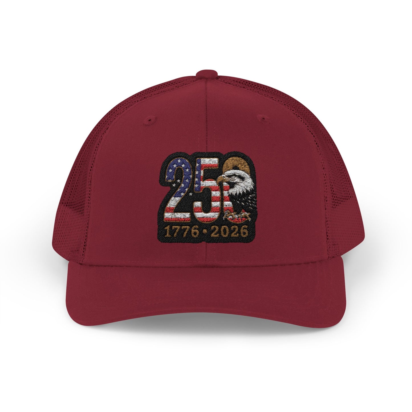 Stay Illegal Trucker Cap — USA 250th Anniversary Eagle Patch