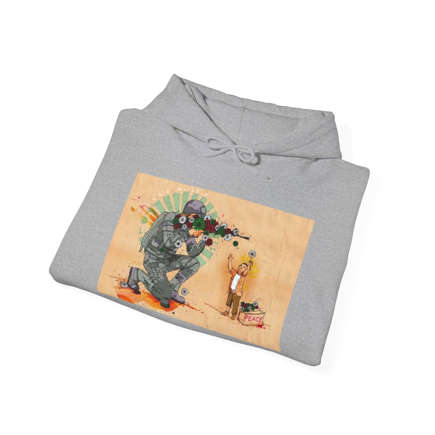 Stay Illegal Graffiti Hoodie - Flower Shooter