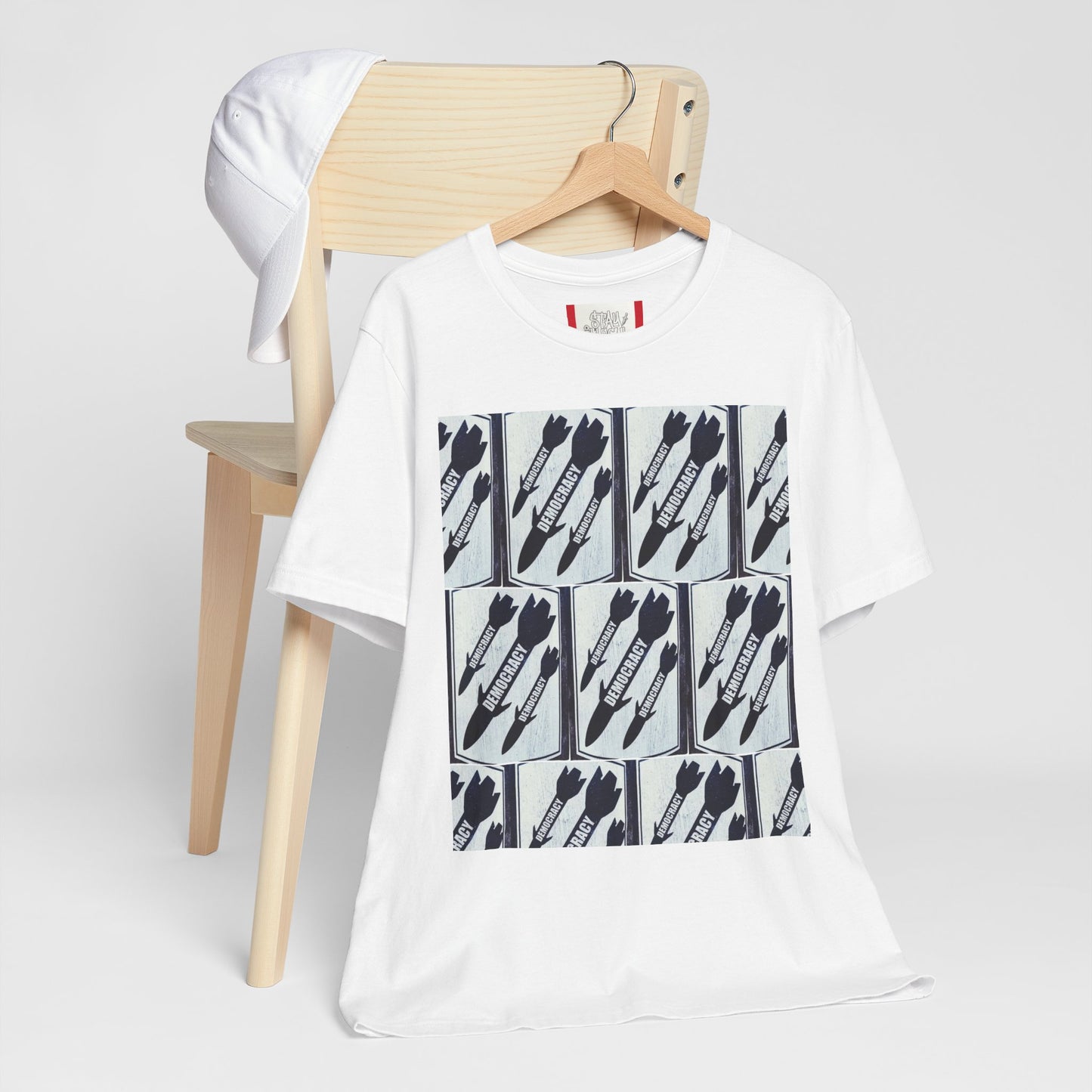 Protest T‑Shirt — DEMOCRATIC MISSILES