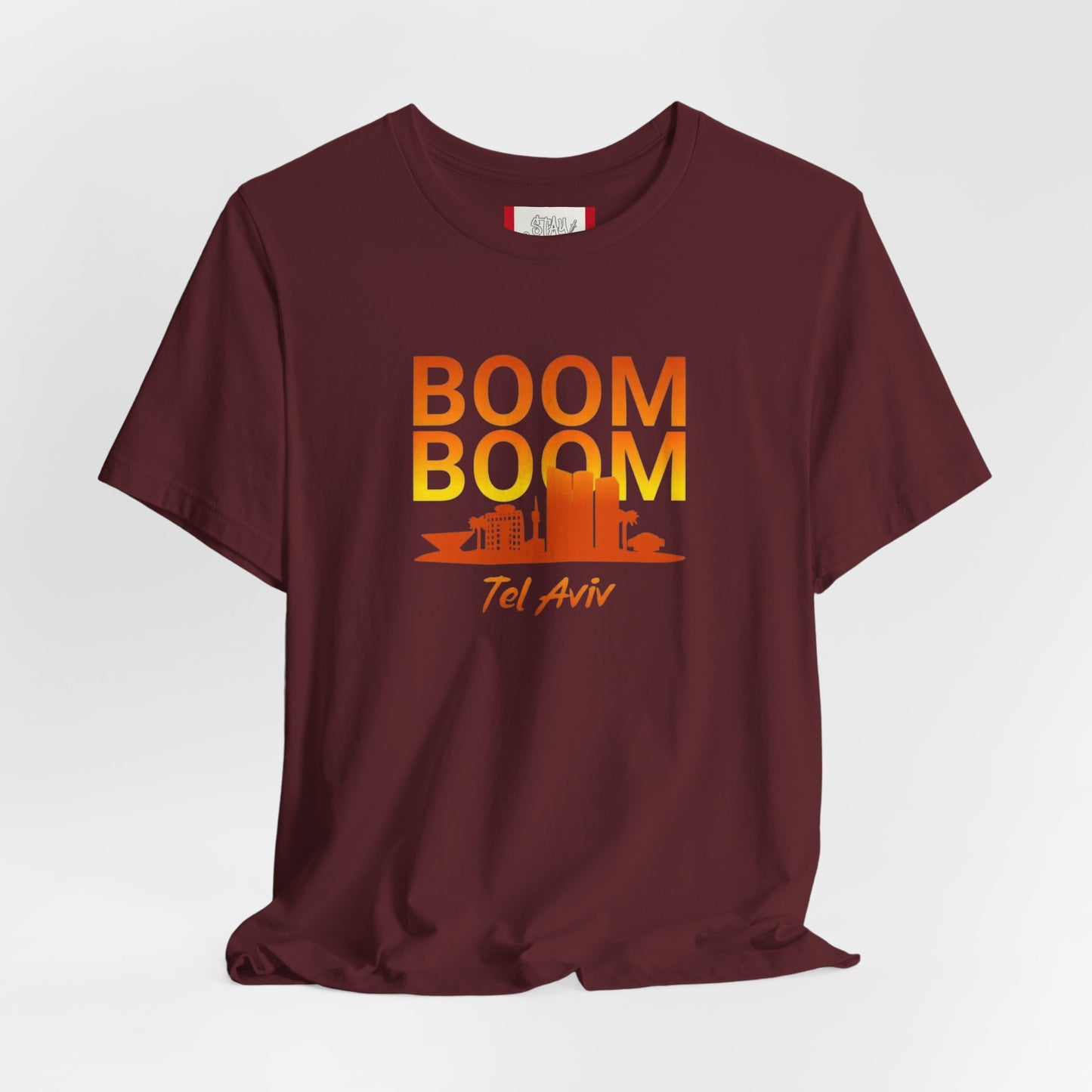 Propaganda T‑Shirt — BOOM BOOM Tel Aviv Skyline