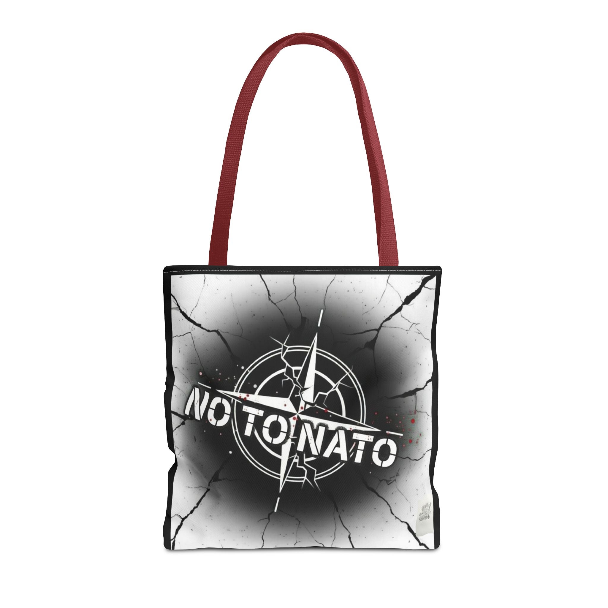 Compass Tote Bag — "NO To NATO / Het NATO" English/Russian