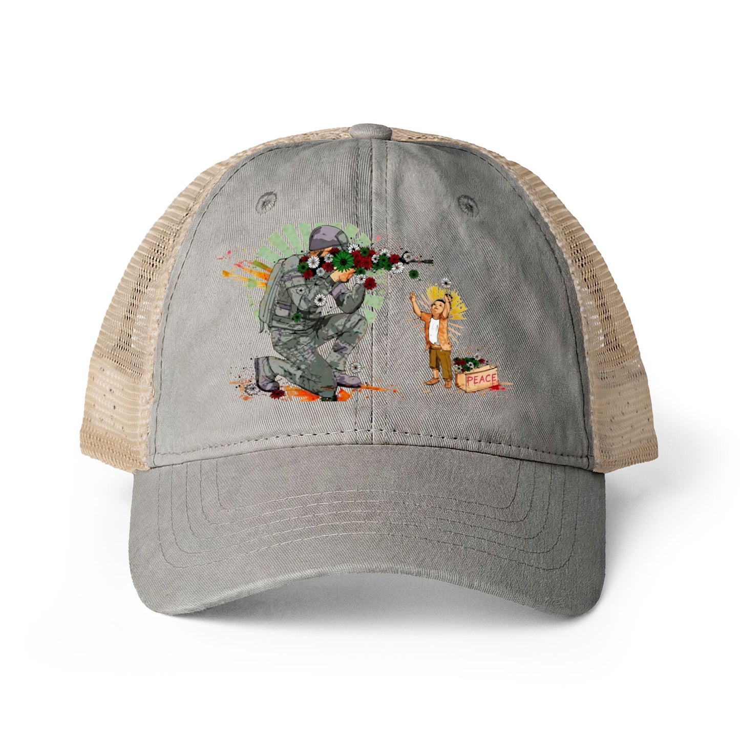 Stay Illegal Women's Mesh-Back " Flower Shooter" Cap