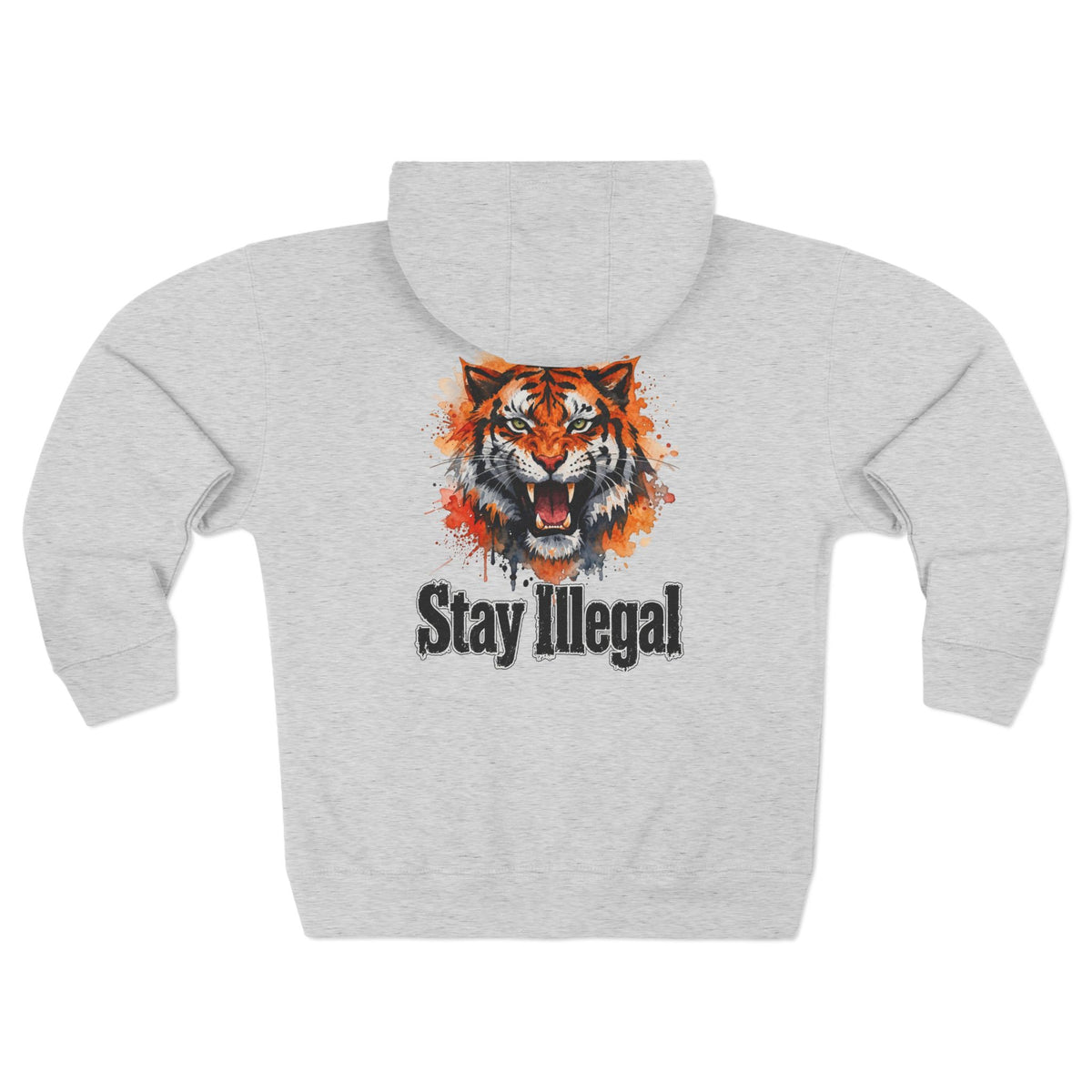 Tiger Style — Stay Illegal Zip Hoodie