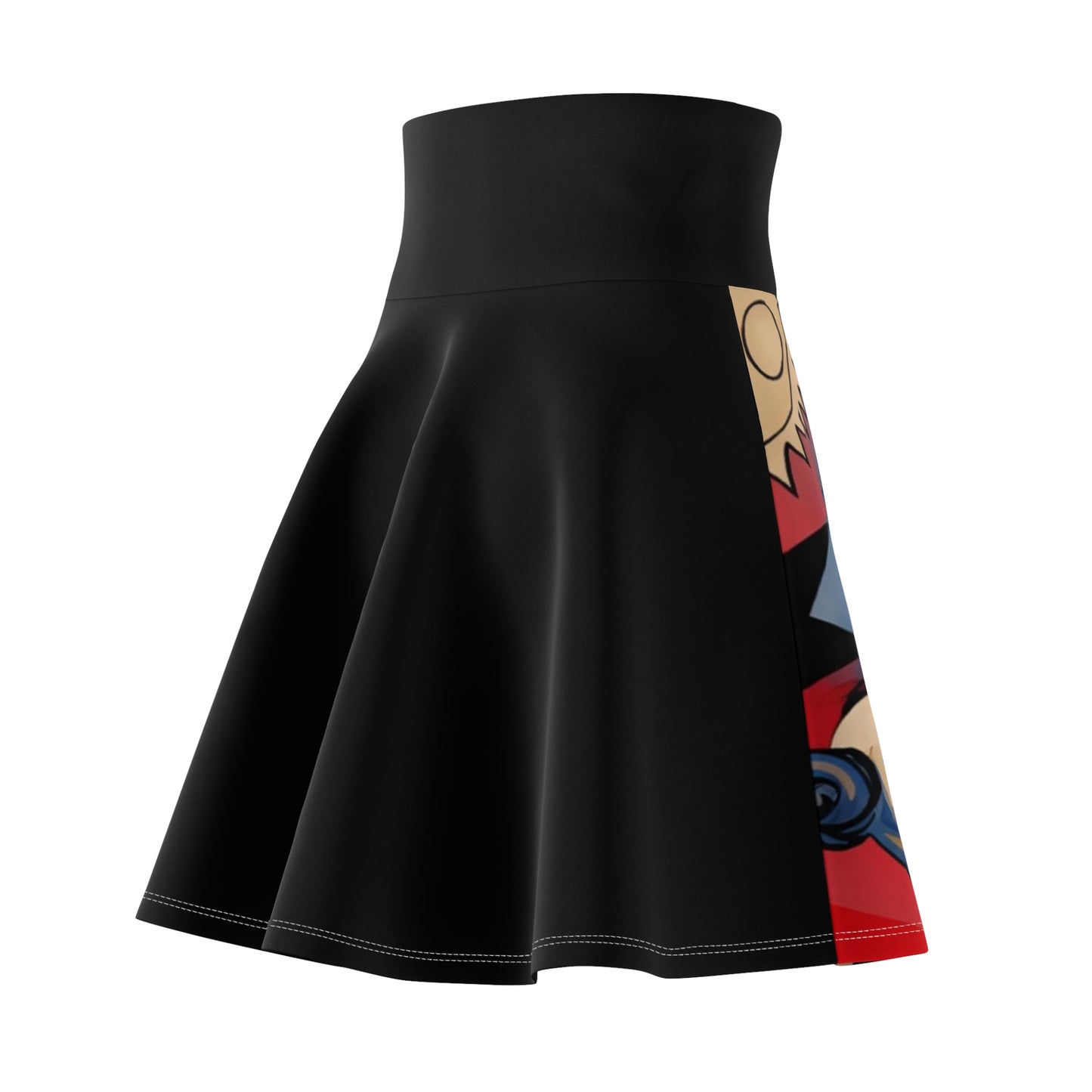Women's Skater Skirt — Gaza Skyline Celebration