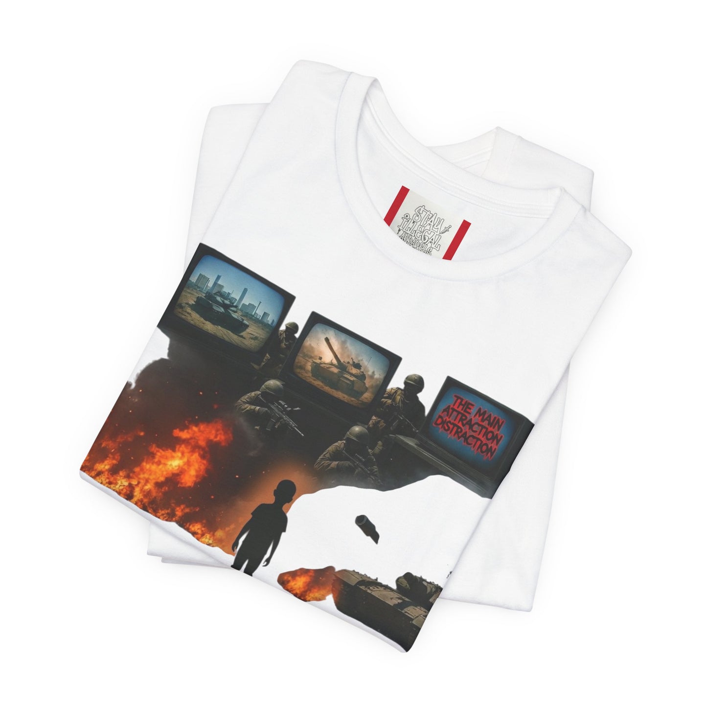 Camiseta "Dristraction" Stay Illegal
