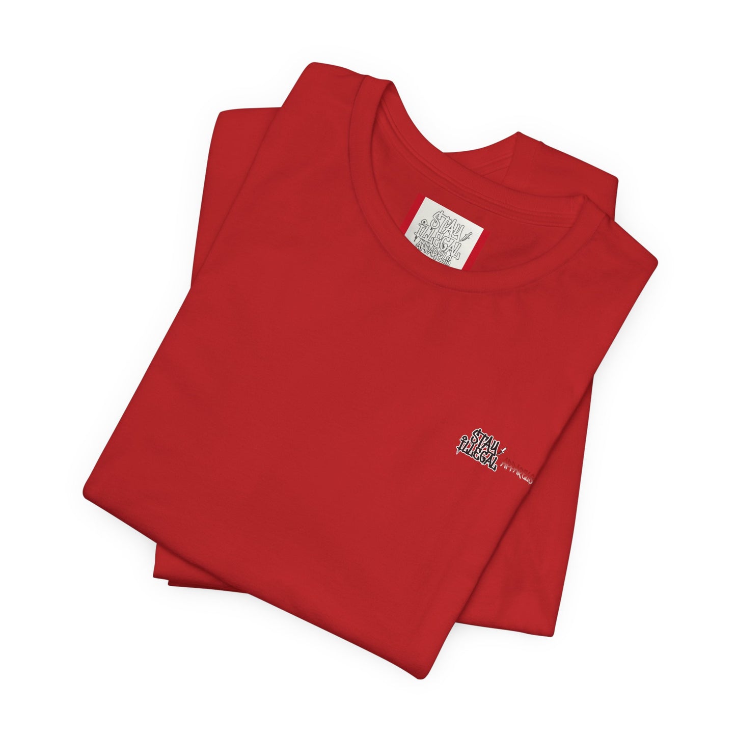 Stay Illegal Isignia - Plain Colour Tees