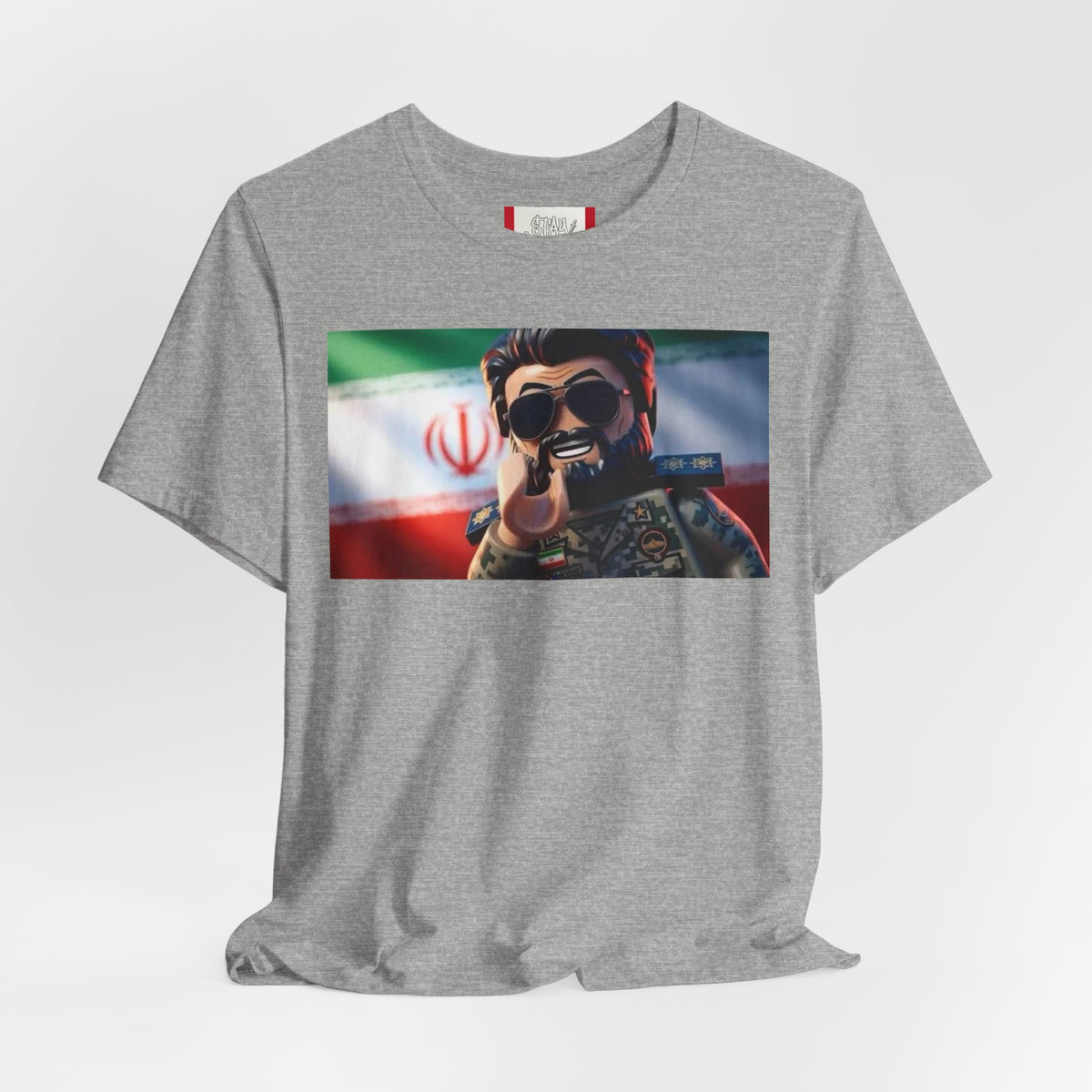 Propaganda T‑Shirt — IRAN LEGOS — IRGC Come Closer