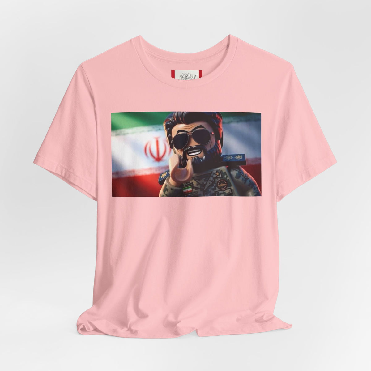 Propaganda T‑Shirt — IRAN LEGOS — IRGC Come Closer
